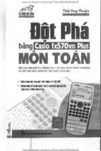 Dot pha bang casio fx570vn plus mon toan cua thay thai duy thuan