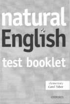 Natural english elementary test booklet
