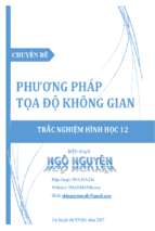 [toanmath.com]   chuyên đề trắc nghiệm phương pháp tọa độ trong không gian   ngô nguyên