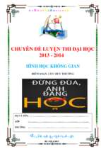 [toanmath.com]   chuyên đề hình học không gian   lưu huy thưởng