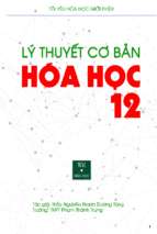 Lý thuyết cơ bản hóa học   lớp 12