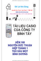 Casio giải toán vật lý, lê văn dũng