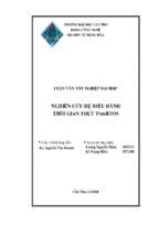 Nghiên cứu hệ điều hành thời gian thực freertos