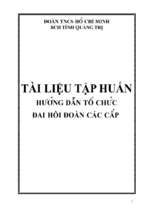 Tai lieu huong dan to chuc dai hoi dung cho in tai lieu tap huan