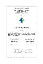 Nghiên cứu quy trình chăm sóc bảo dưỡng kiểm tra chẩn đoán và sữa chữa các dạng hư hỏng thường gặp trên xe cần trục