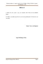 Recommendations to improve import activity of fabric at dong tai global logistics and trading co.,ltd