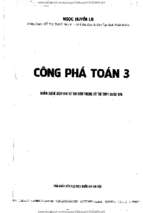 Công phá toán 3   phiên bản 2018, ngọc huyền lovebook