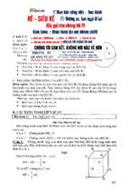 Hình học và ôn tập toán hình học 11 phần 2