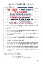 Tìm chìa khóa vàng giải bài toán hay (dành cho các bạn có trình độ lớp 6 7) phần 2