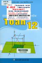 Luyện chọn nhanh đáp án bài tập trắc nghiệm toán 12 phần 1