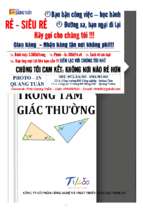 Một số bài toán về quan hệ bằng nhau trong tam giác thường