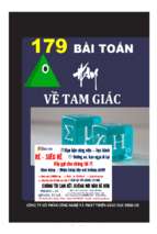 179 bài toán hay về tam giác