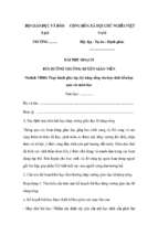 Bài thu hoạch bồi dưỡng thường xuyên tiểu học module 40