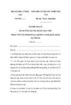 Bài thu hoạch bồi dưỡng thường xuyên tiểu học module 25