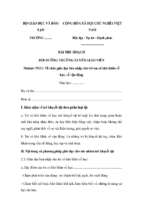 Bài thu hoạch bồi dưỡng thường xuyên tiểu học module 11