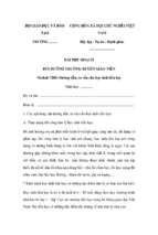 Bài thu hoạch bồi dưỡng thường xuyên tiểu học module 9