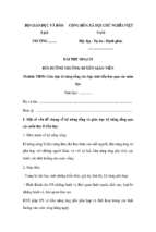 Bài thu hoạch bồi dưỡng thường xuyên tiểu học module 39