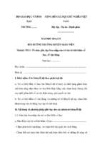 Bài thu hoạch bồi dưỡng thường xuyên tiểu học module 11