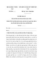 Bài thu hoạch bồi dưỡng thường xuyên tiểu học module 2