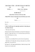Bài thu hoạch bồi dưỡng thường xuyên tiểu học module 39