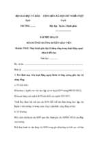 Bài thu hoạch bồi dưỡng thường xuyên tiểu học module 42