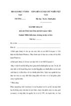 Bài thu hoạch bồi dưỡng thường xuyên tiểu học module 17