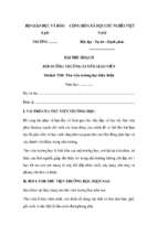 Bài thu hoạch bồi dưỡng thường xuyên tiểu học module 8