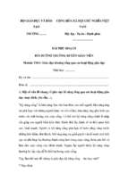 Bài thu hoạch bồi dưỡng thường xuyên tiểu học module 41