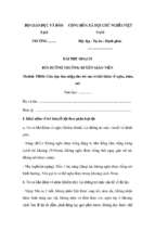 Bài thu hoạch bồi dưỡng thường xuyên tiểu học module 10