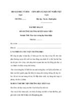 Bài thu hoạch bồi dưỡng thường xuyên tiểu học module 8