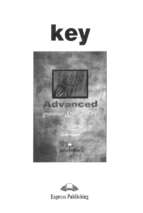 Advanced grammar and vocabulary  key