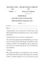 Bài thu hoạch bồi dưỡng thường xuyên tiểu học module 17