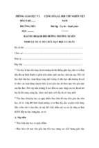 Bài thu hoạch bồi dưỡng thường xuyên tiểu học module 31