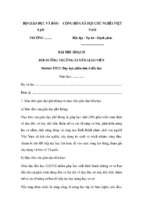 Bài thu hoạch bồi dưỡng thường xuyên tiểu học module 32