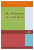 Báo cáo tốt nghiệp báo cáo lập trình