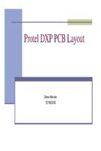 Protel dxp pcb layout