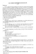 Tài liệu thi y dược chăm sóc người bệnh chảy máu sau đẻ