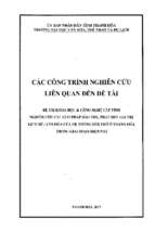 Nghiên cứu các giải pháp bảo tồn, phát huy giá trị lịch sử văn hóa của hệ thống đề thờ ở thanh hóa trong giai đoạn hiện nay