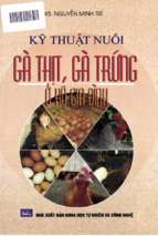 Kỹ thuật nuôi gà thịt, gà trứng ở hộ gia đình