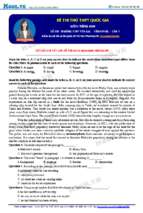 đề thi thử thpt yên lạc lần 1