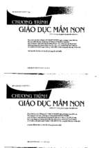 Chương trình giáo dục mầm non dành cho cán bộ quản lí và giáo viên mầm non