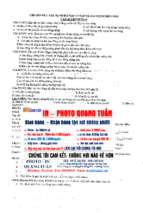 Các dạng bài tập cơ bản về dao động điều hòa