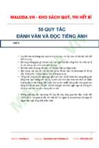 Tài liệu đọc tiếng anh chuẩn