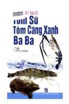 Kỹ thuật nuôi tôm sú, tôm càng xanh, ba ba