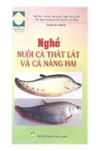 Nghề nuôi cá thát lát và cá nàng hai