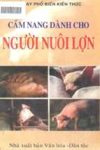 Cẩm nang dành cho người nuôi lợn