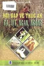 Hỏi đáp về thức ăn gà, vịt, ngan, ngỗng