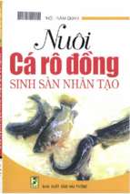 Nuôi cá rô đồng sinh sản nhân tạo