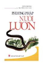 Phương pháp nuôi lươn