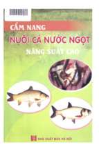 Cẩm nang nuôi cá nước ngọt năng suất cao